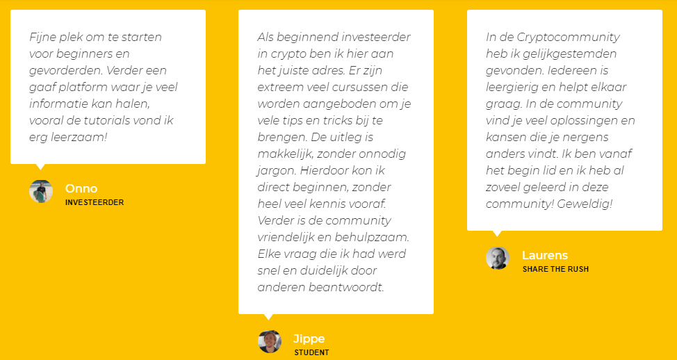 cryptocommunity recensie
